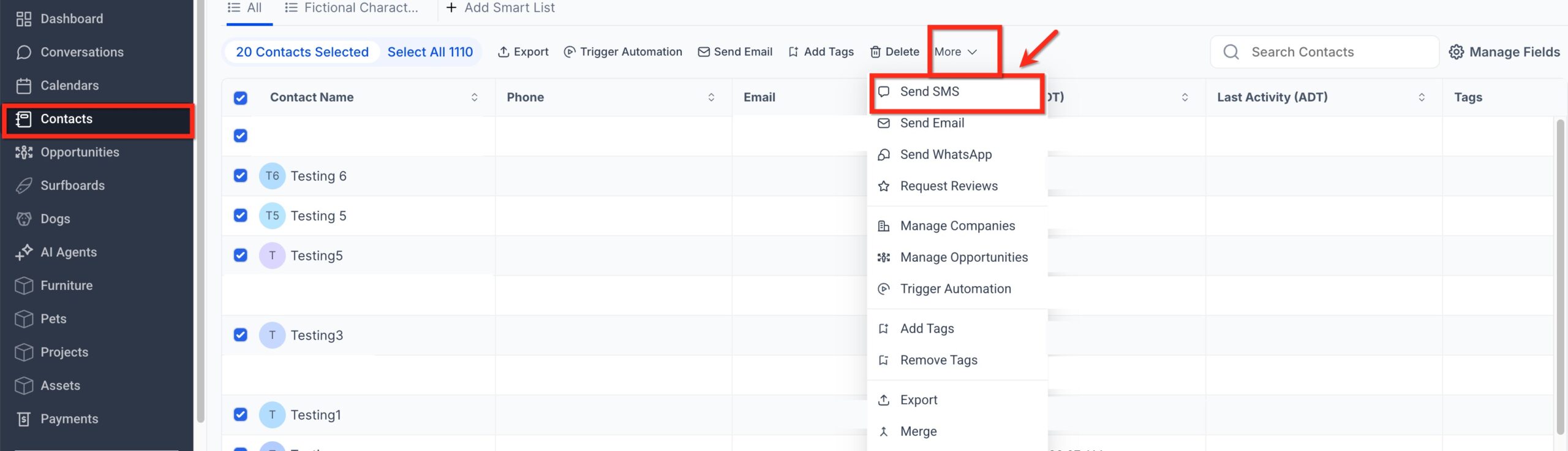 Screenshot of the <a href=