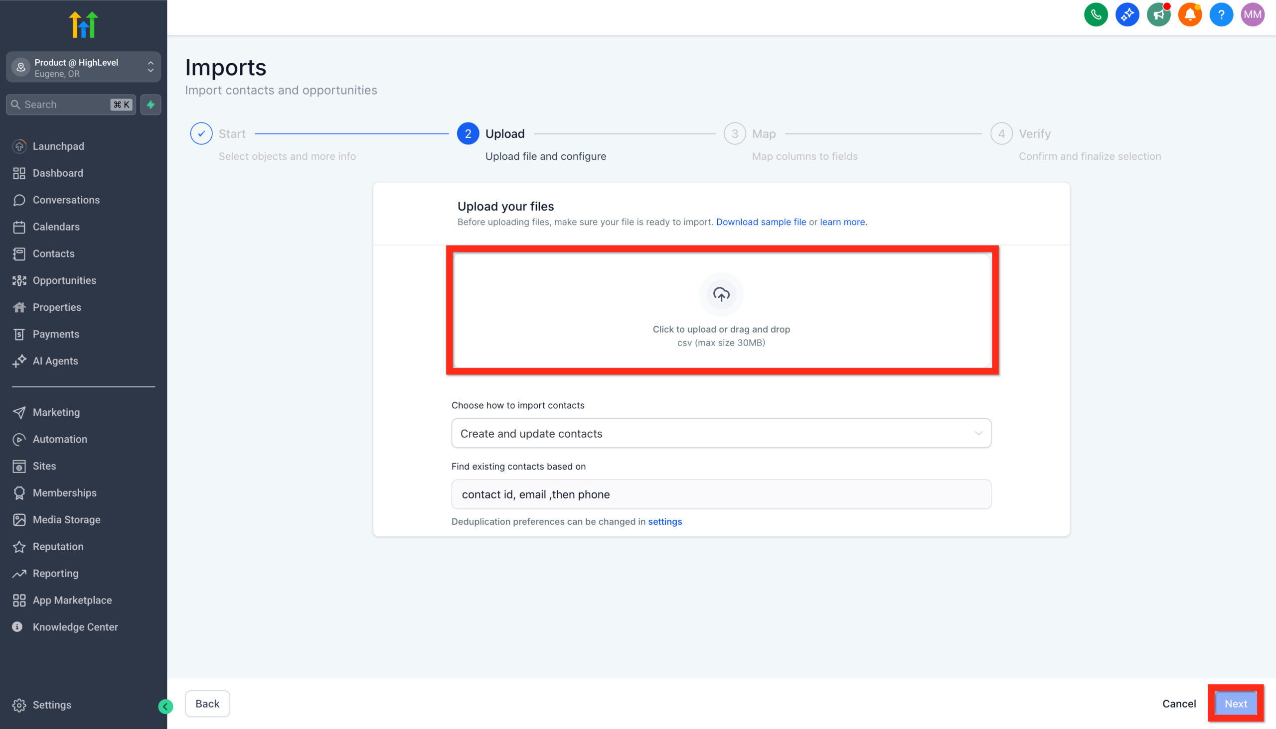 Screenshot of the <a href=