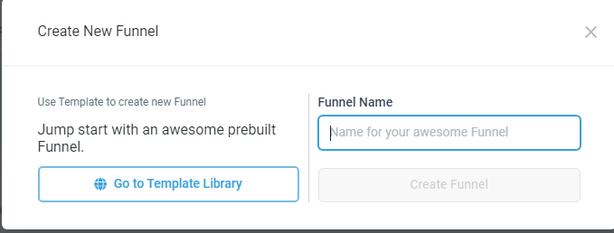 Funnel Created List Screenshot of GoHighLevel Funnels list showing a newly created funnel