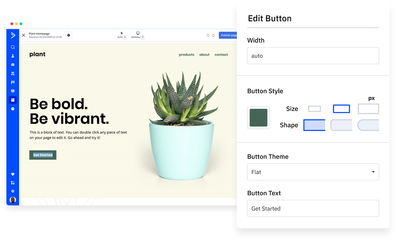 Screenshot of the GoHighLevel funnel builder interface, displaying pages within a funnel and options for editing their design and settings.