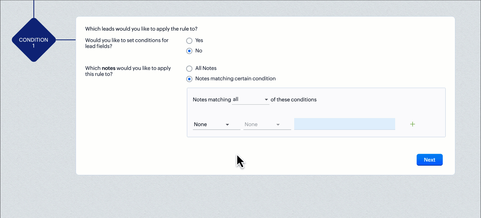 Screenshot of the HighLevel Workflow builder interface, showing triggers, actions, and conditional logic for automation setup.
