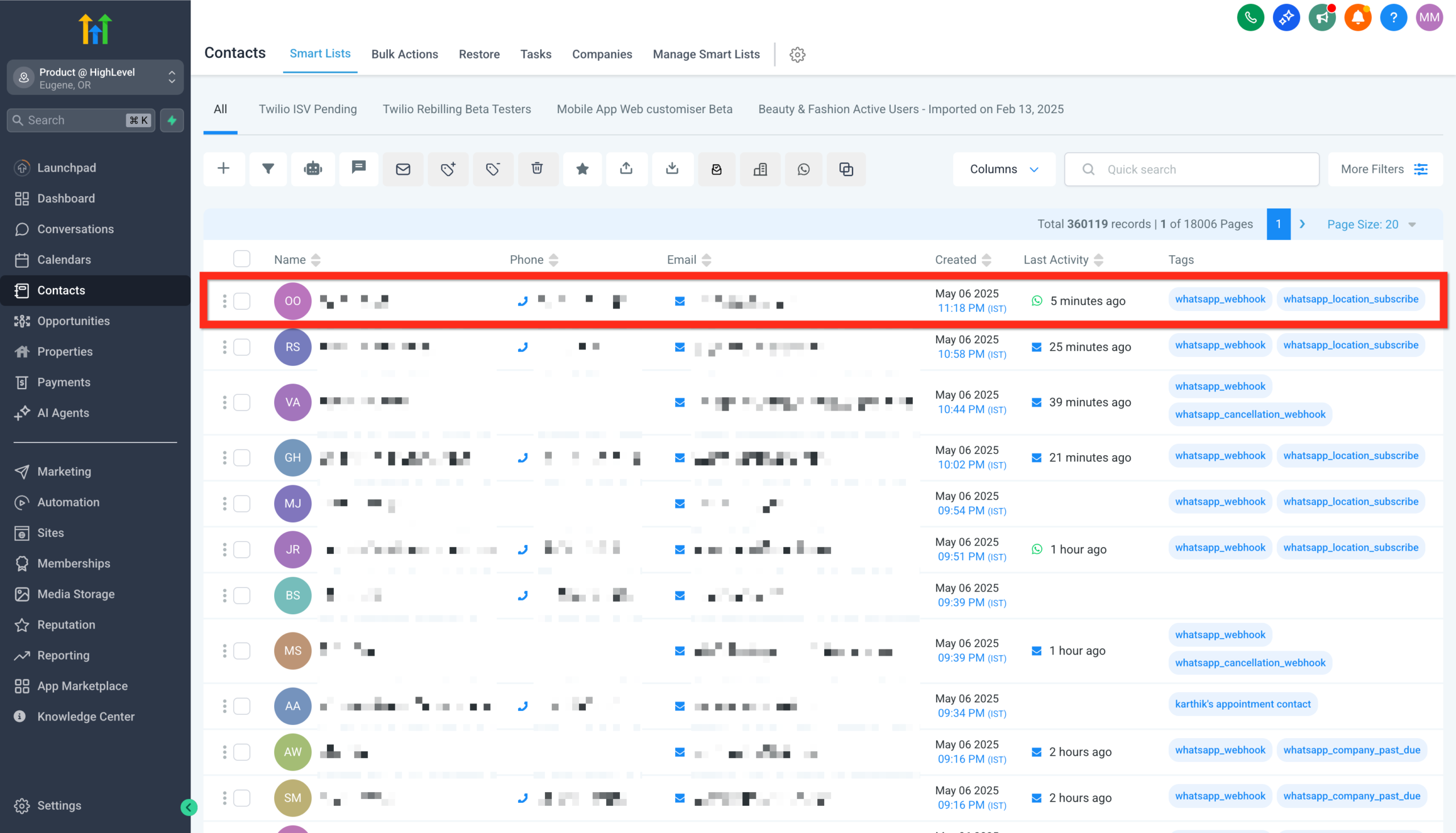 Screenshot showing a contact card opened for editing in <a href=