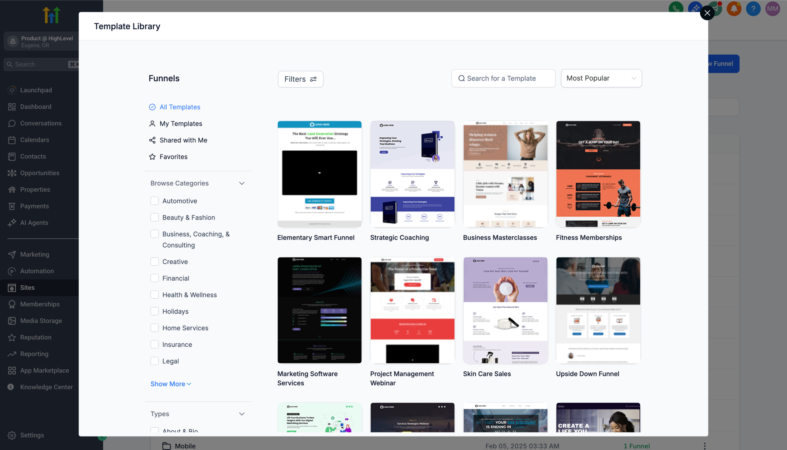 Screenshot of the <a href=