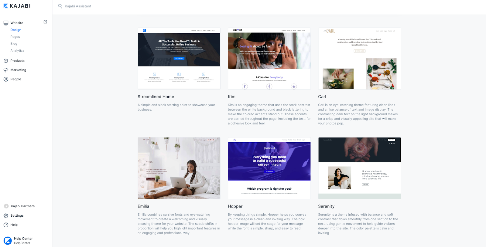 HighLevel Website Builder Screenshot of the HighLevel website builder interface, showing design and customization options for pages and funnels