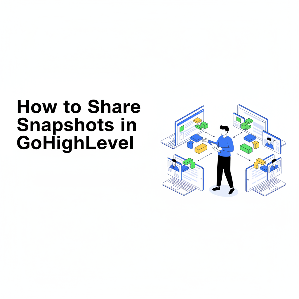 Featured image for How to Share Snapshots in GoHighLevel (Step-by-Step Guide)