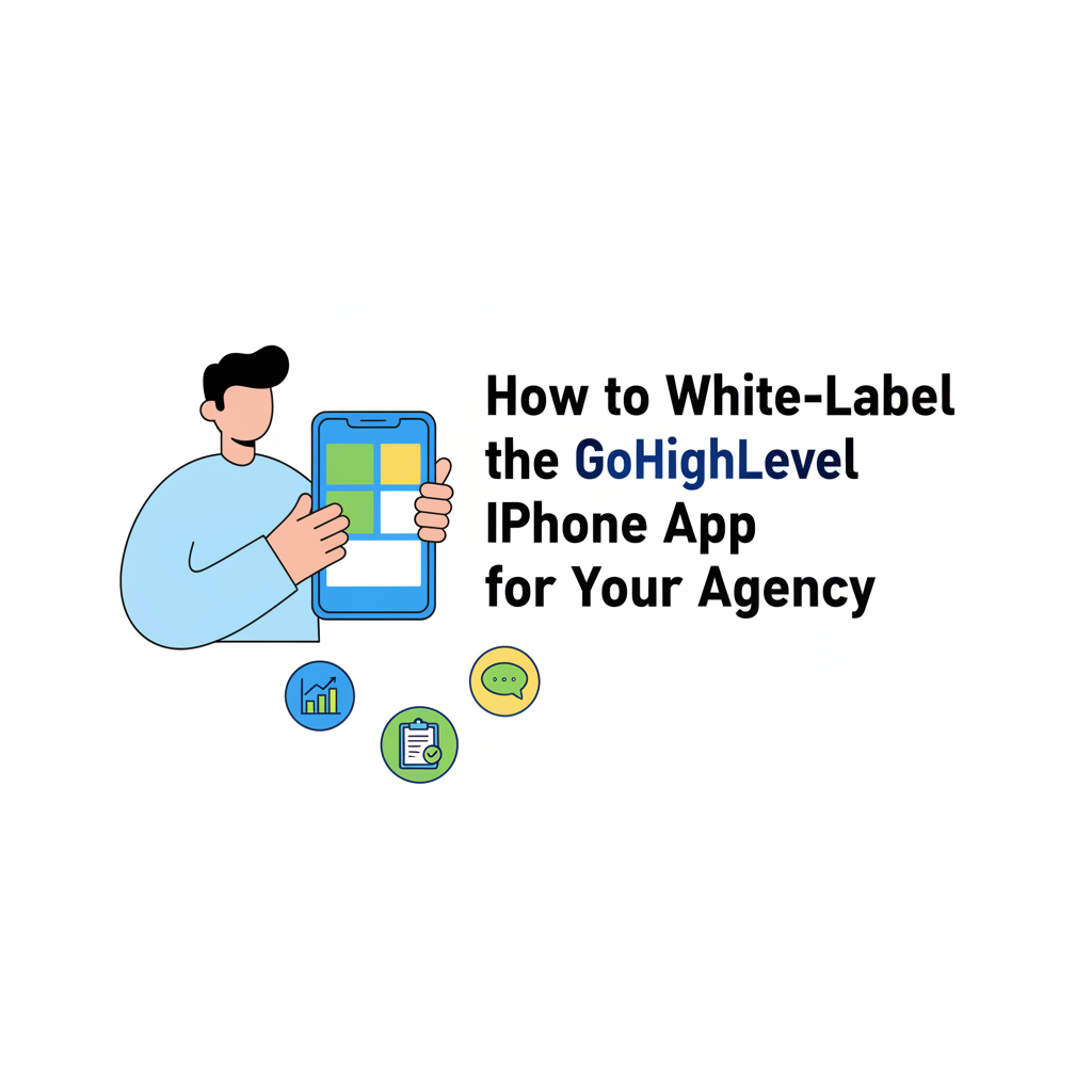 Featured image for How to White-Label the GoHighLevel iPhone App (2026 Guide)
