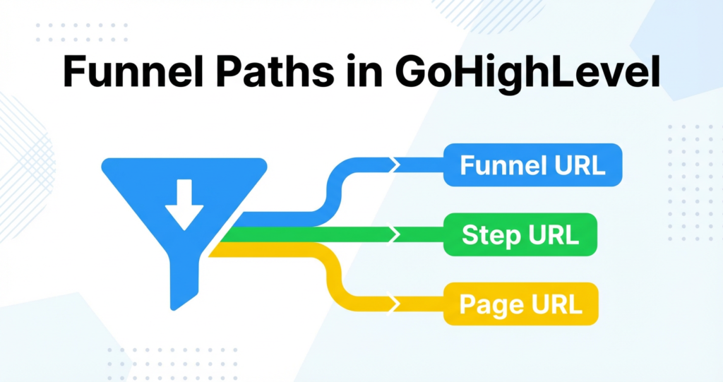 Featured image for Funnel Paths in GoHighLevel: Funnel URL vs Step URL vs Page URL (Plus A/B Testing)