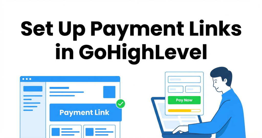 Featured image for How to Set Up Payment Links in GoHighLevel (Fast Payment Links Guide)