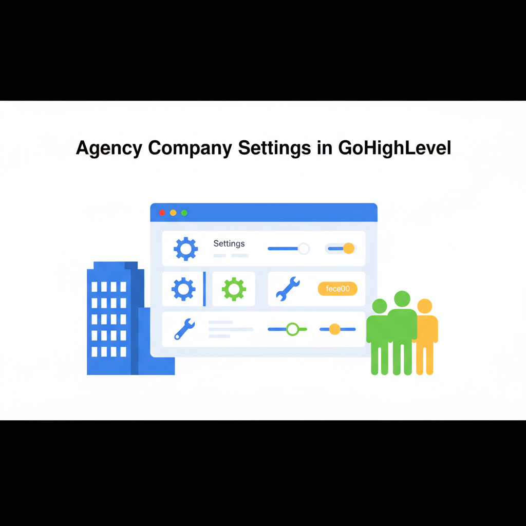 Featured image for Agency Company Settings in GoHighLevel: Complete Setup Guide