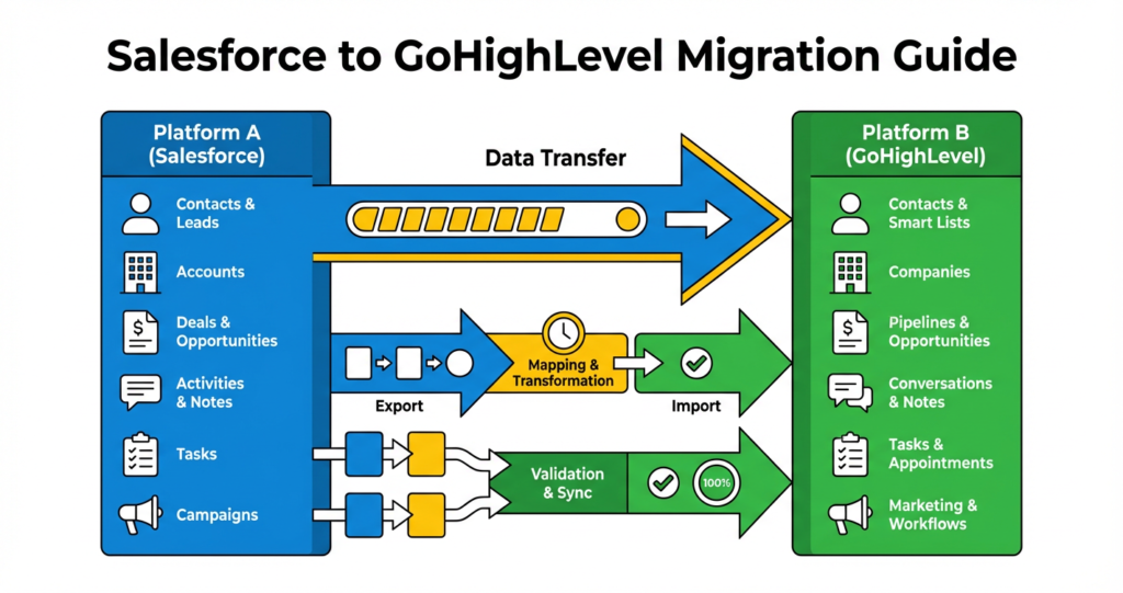 Featured image for Salesforce to GoHighLevel Migration Guide (Step-by-Step)