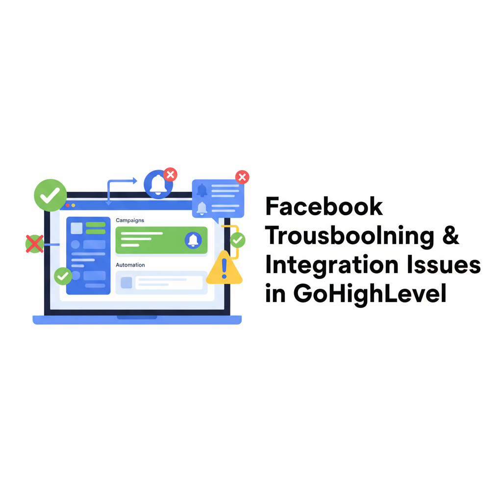 Featured image for Fix GoHighLevel Facebook Integration Issues (Step-by-Step Guide)