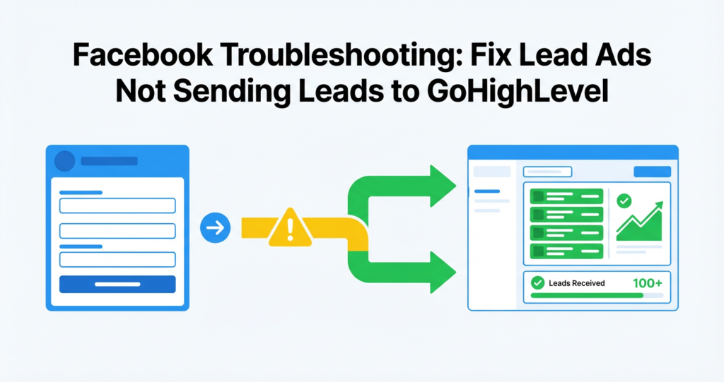 Featured image for Facebook Troubleshooting: Fix Lead Ads Not Sending Leads to GoHighLevel
