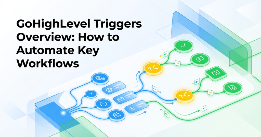 Featured image for GoHighLevel Triggers Overview: How to Automate Key Workflows
