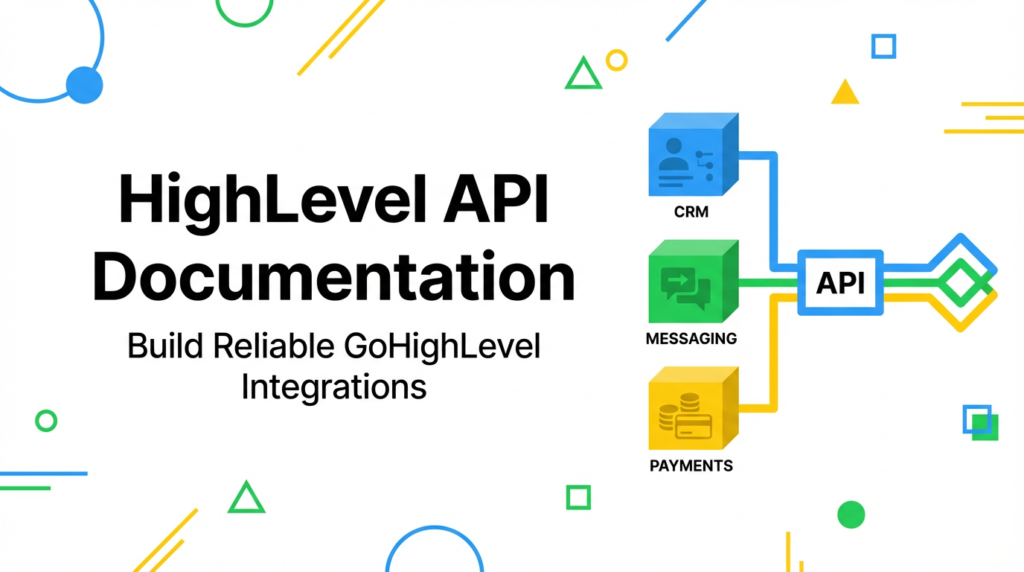 Featured image for HighLevel API Documentation Guide: Build Reliable GoHighLevel Integrations | Revset Labs