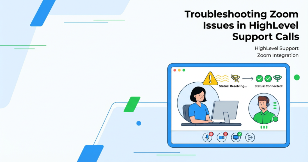 Featured image for Troubleshooting Zoom Issues in HighLevel Support Calls (Step-by-Step Guide)