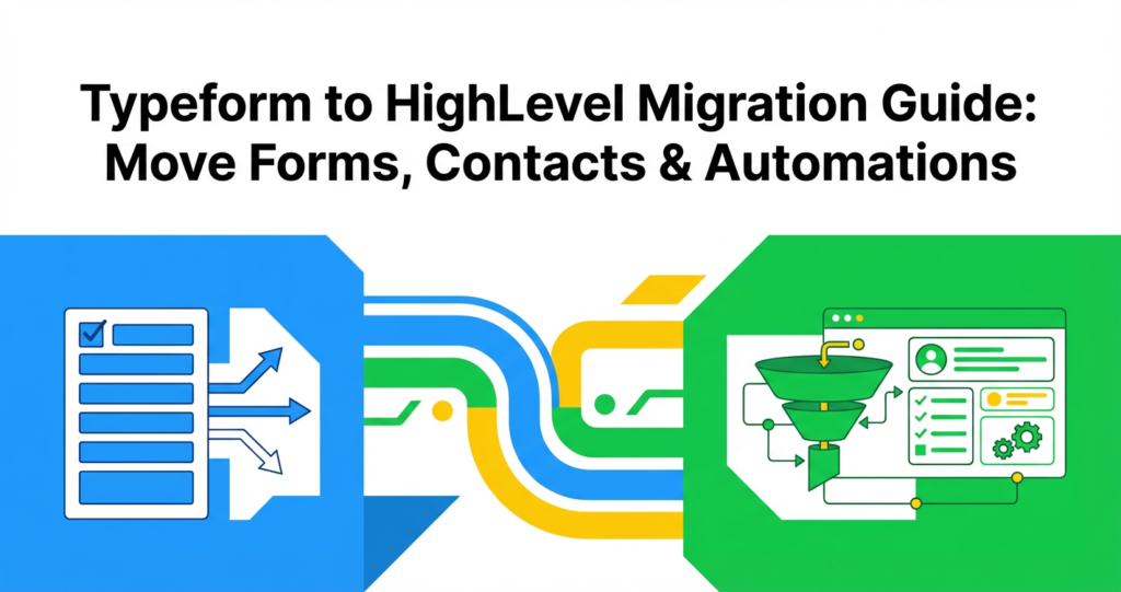 Featured image for Typeform to HighLevel Migration Guide: Move Forms, Contacts & Automations