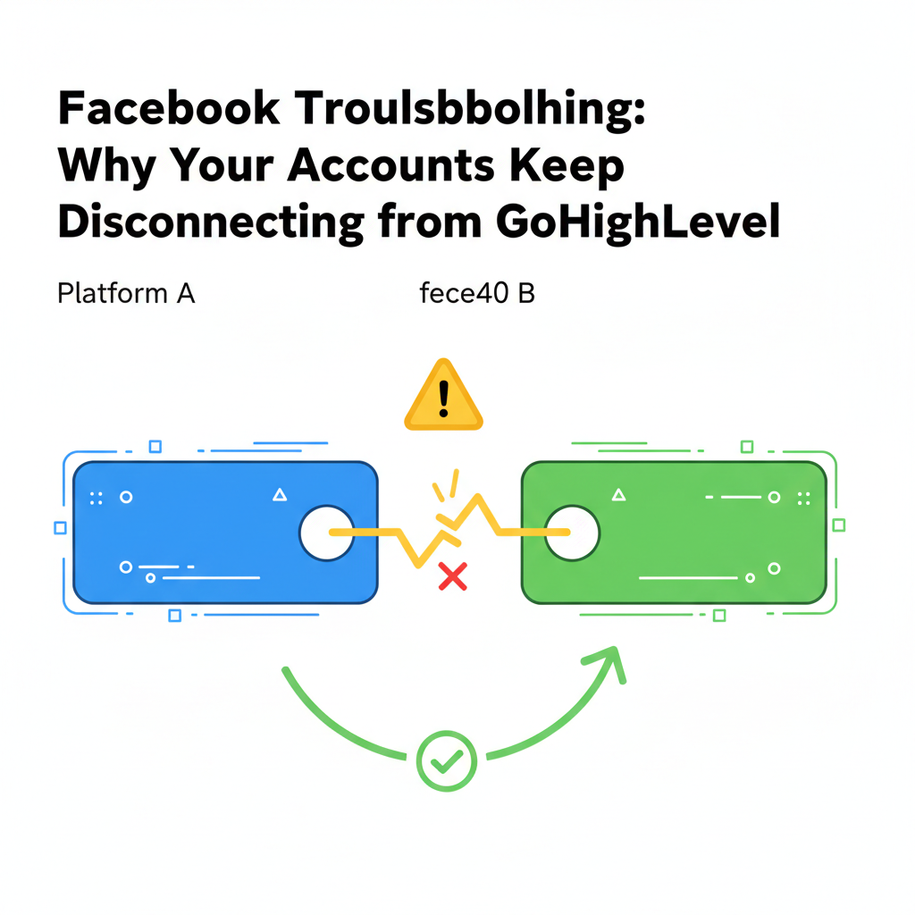 Featured image for Facebook Troubleshooting: Fix Disconnected Accounts in GoHighLevel