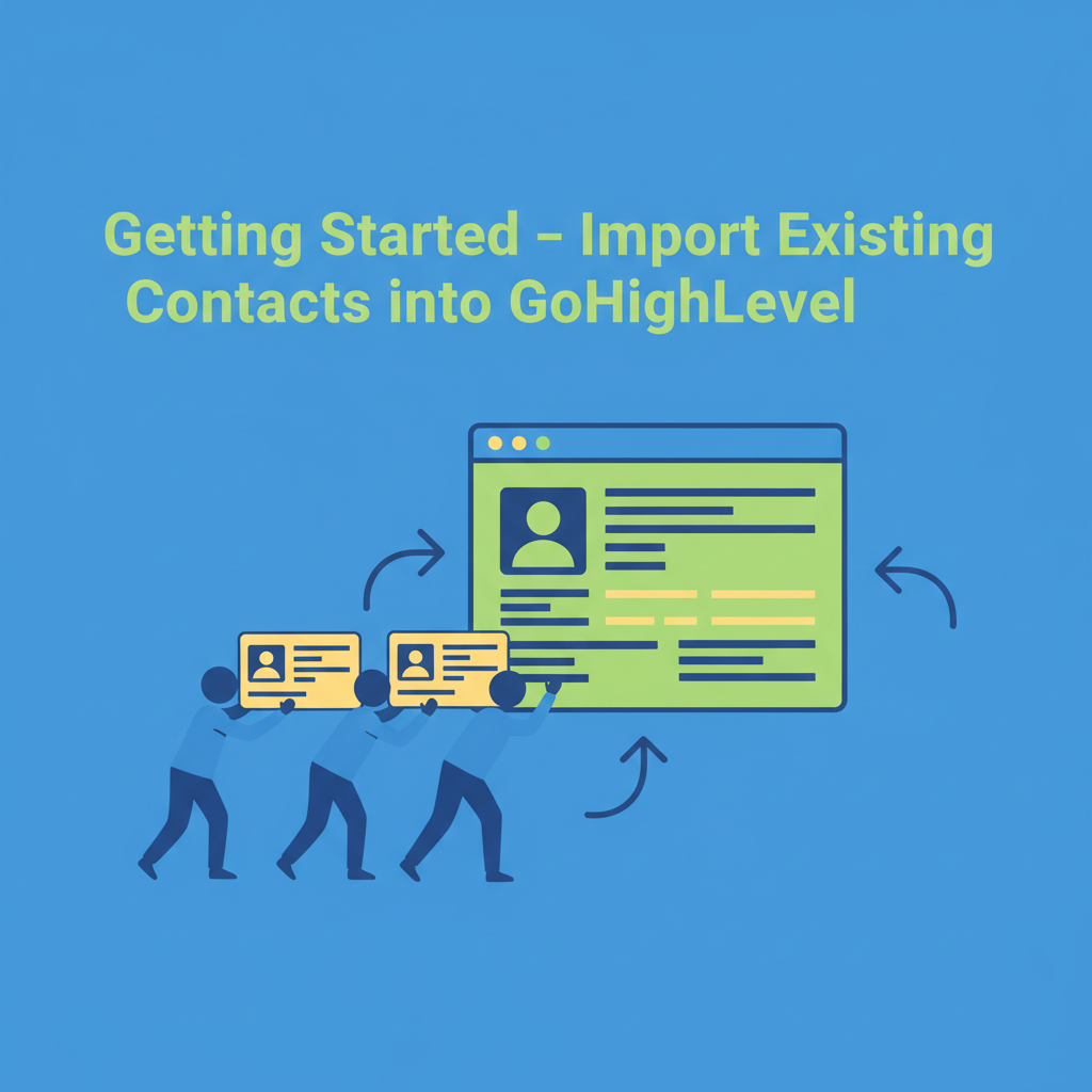 Featured image for How to Import Existing Contacts into GoHighLevel (Step-by-Step CSV Guide)