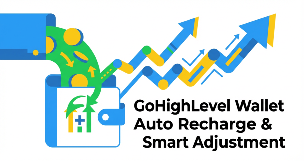 Featured image for GoHighLevel Wallet Auto Recharge & Smart Adjustment (Step-by-Step Guide)