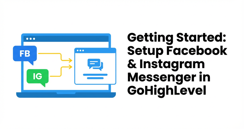 Featured image for Getting Started: Connect Facebook & Instagram Messenger to GoHighLevel (Unified Inbox Guide)