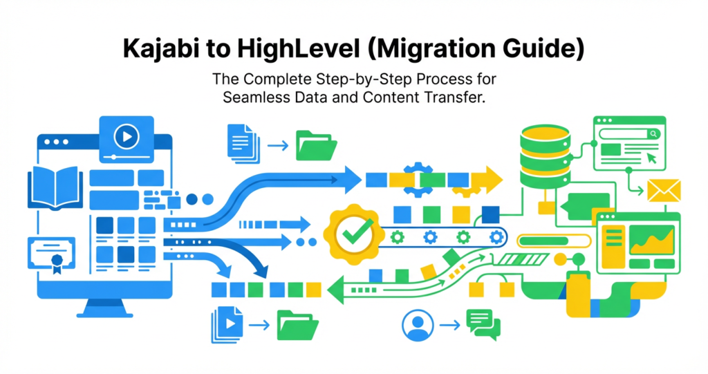 Featured image for Kajabi to HighLevel Migration Guide: Complete Step-by-Step Process