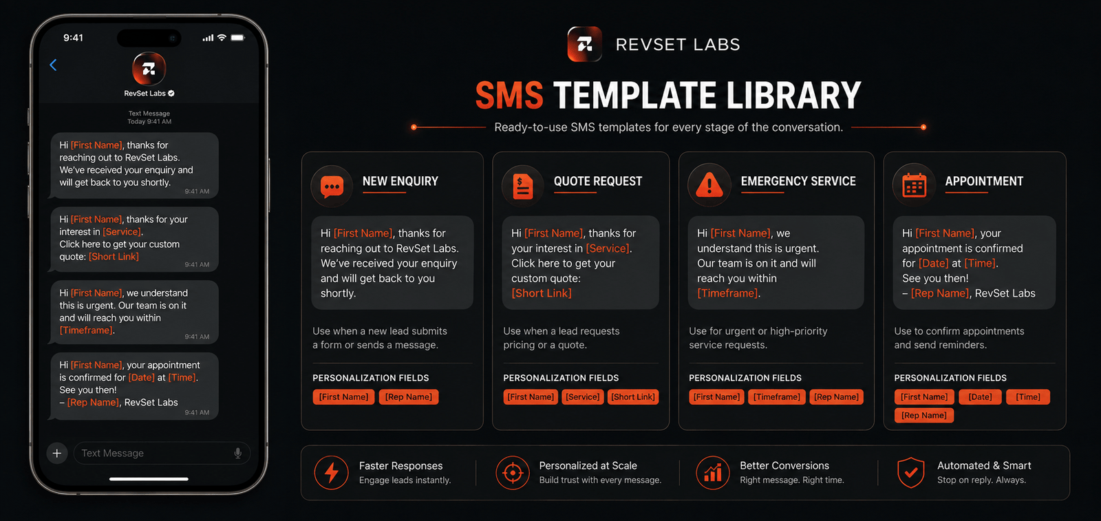 Lead Follow-Up SMS Templates for Service Businesses